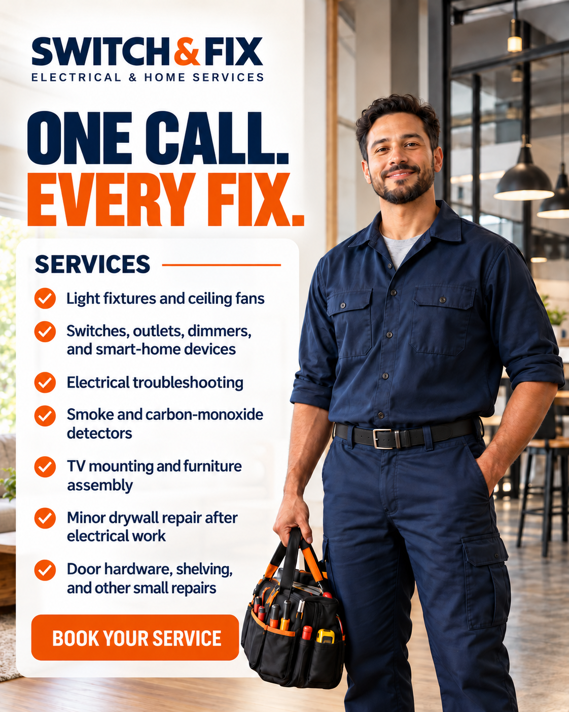 Professional Switch & Fix technician